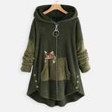 Vanda | Chaqueta cálida y suave, tan abrazable como un oso de peluche