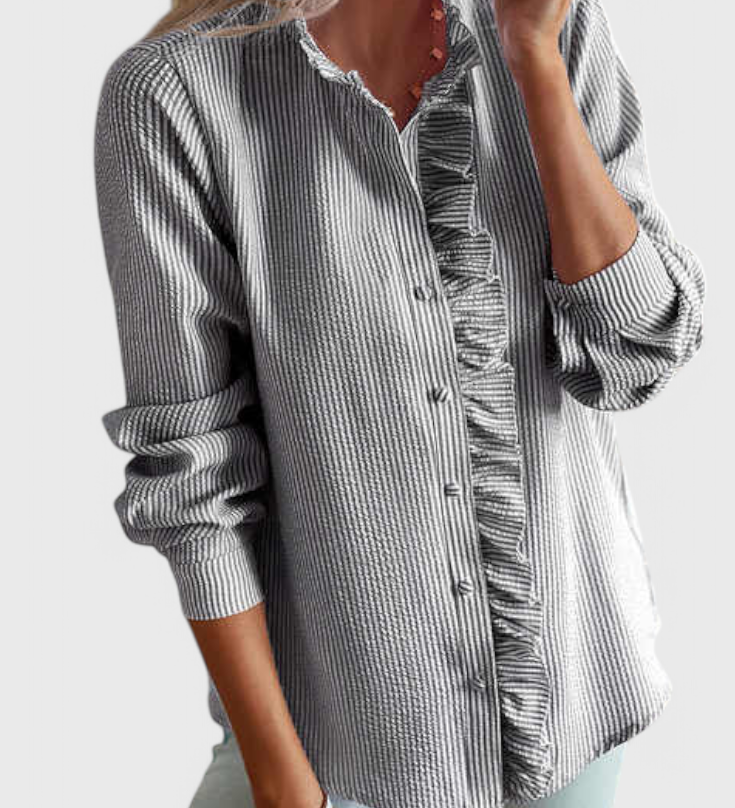 Lily Blusa de Declaración Rebelde