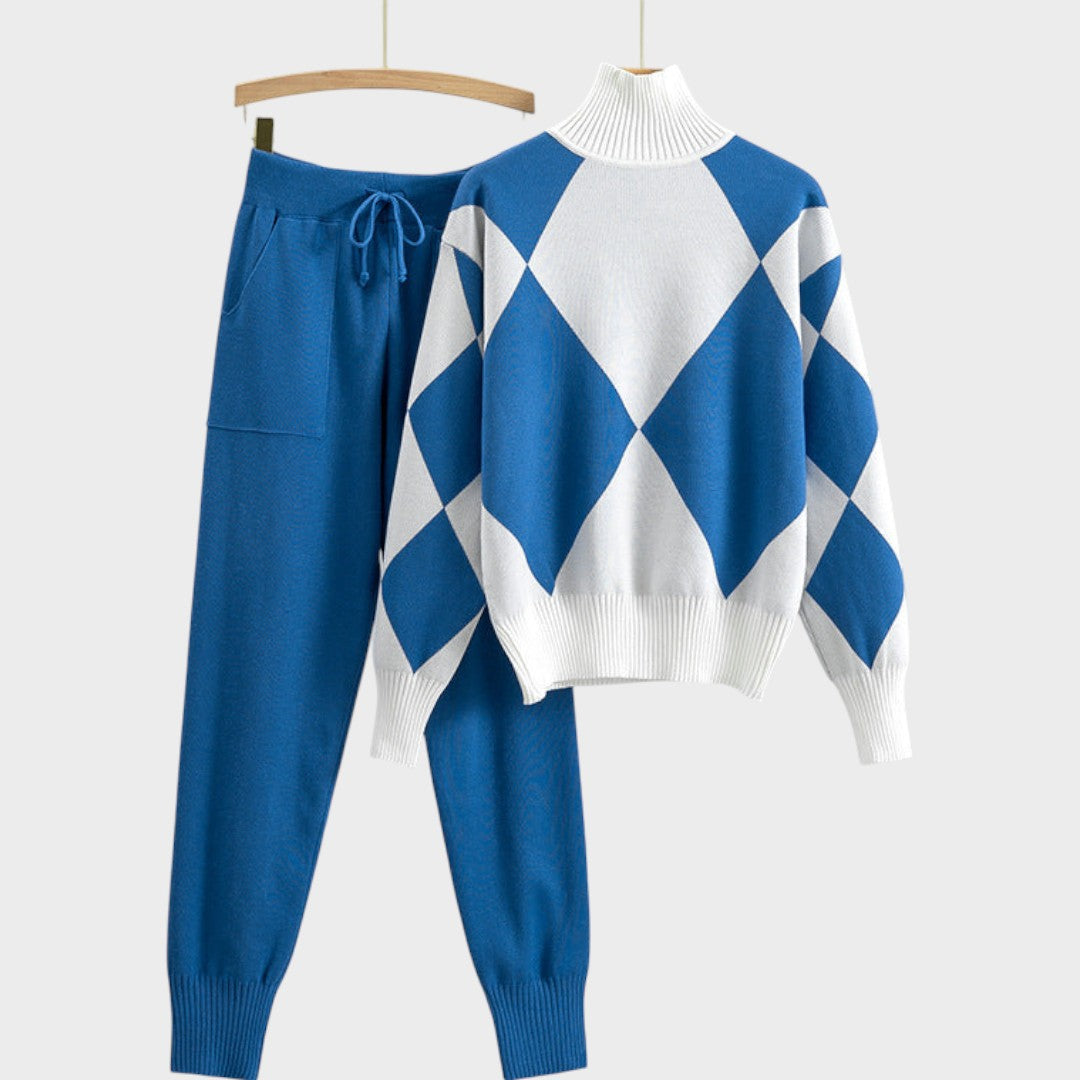 Mannu | Conjunto de Suéter y Pantalón de Punto Ligero