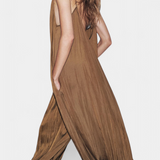 Lucy Long Pleated Relaxed Silhouette