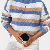 Nadia | Suéter Oversized a Rayas