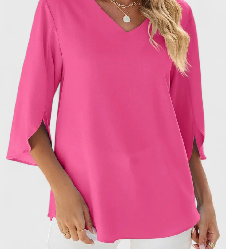 Tabitha Blusa Casual con Corte Suelto y Estilo Sofisticado