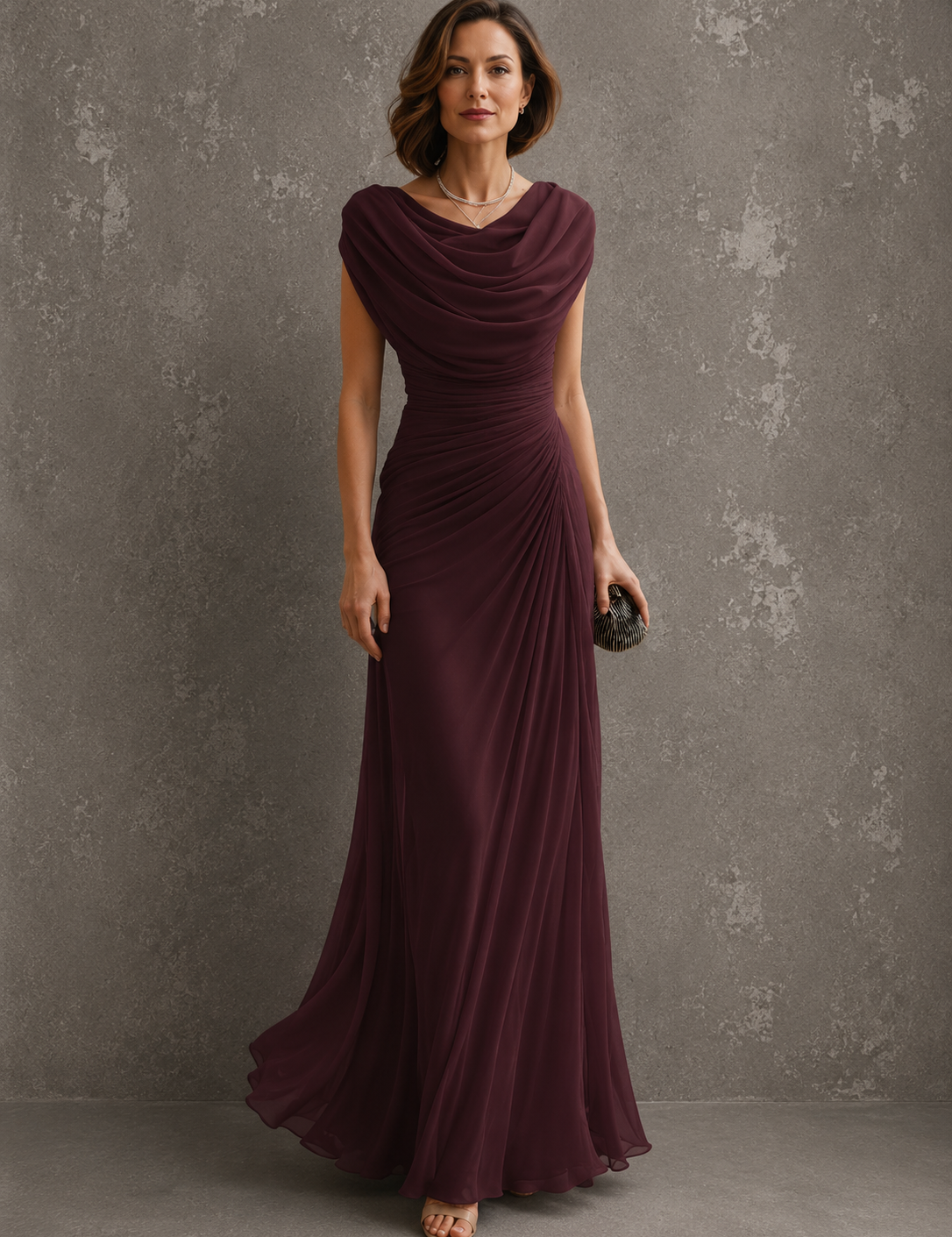 Vestido Maëlle Largo Elegante