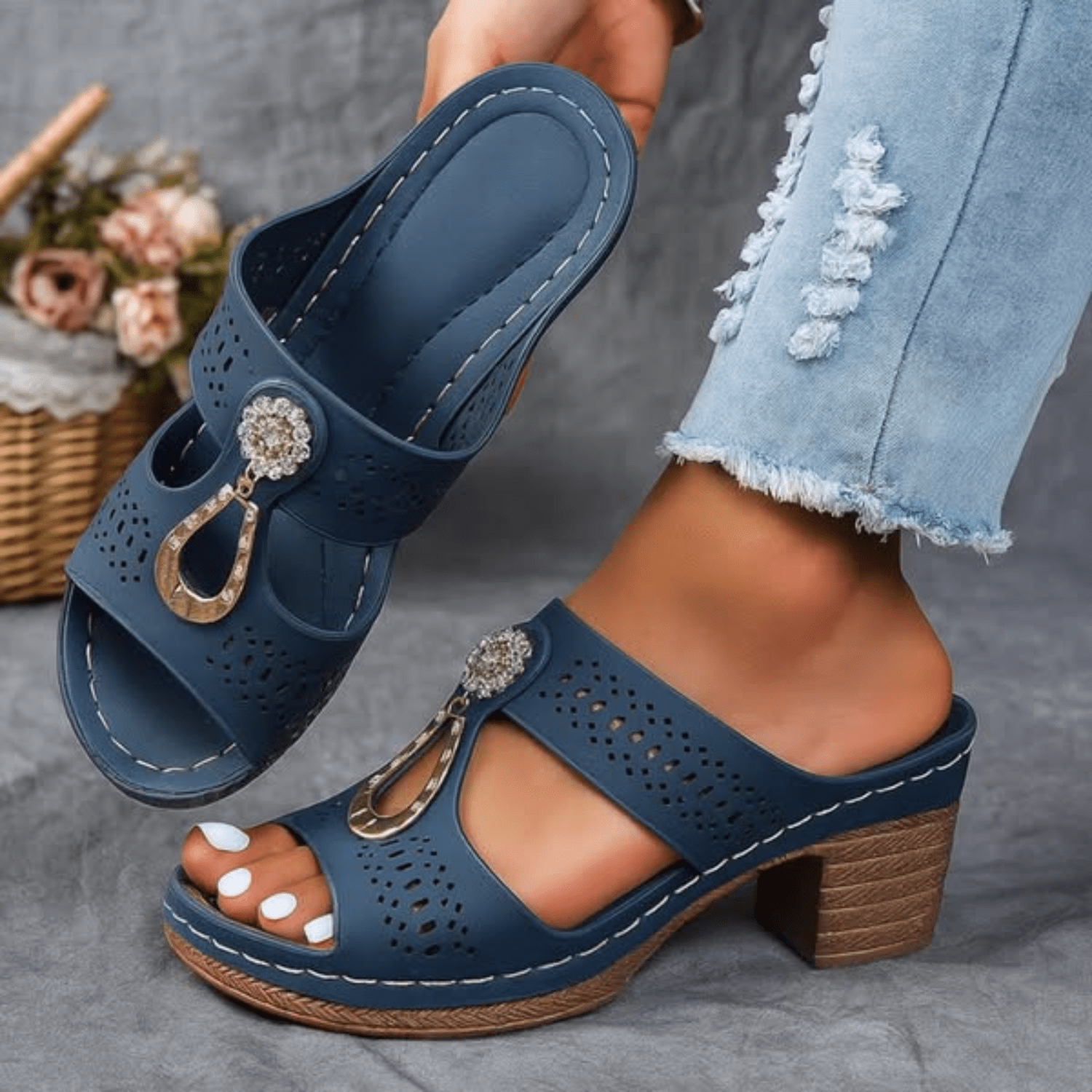 Nora - Sandalias Ortopédicas Confortables