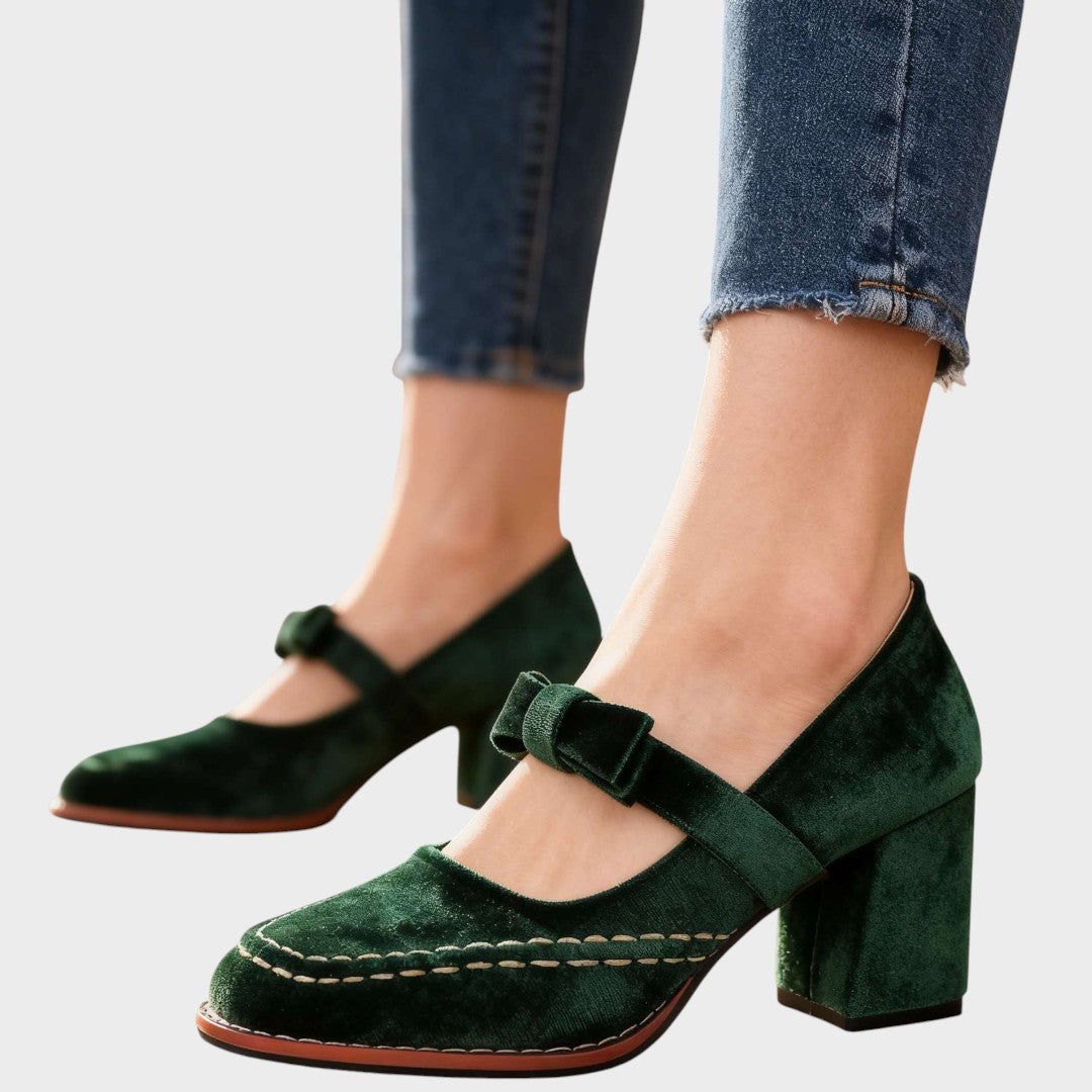 Alessia | Velvet Loafers
