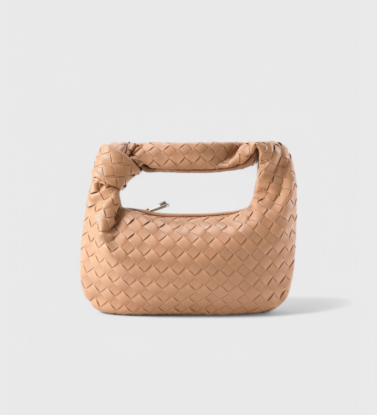 Sage Bolso Satchel Mini Trenzado