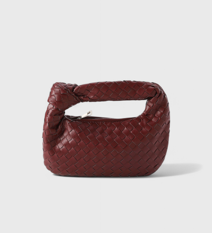 Sage Bolso Satchel Mini Trenzado