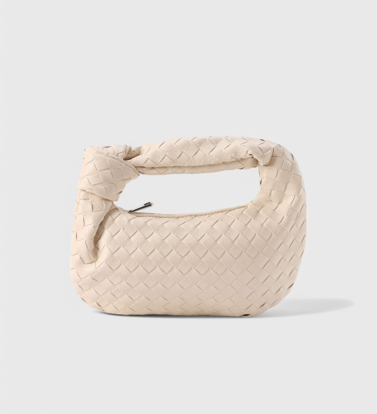Sage Bolso Satchel Mini Trenzado