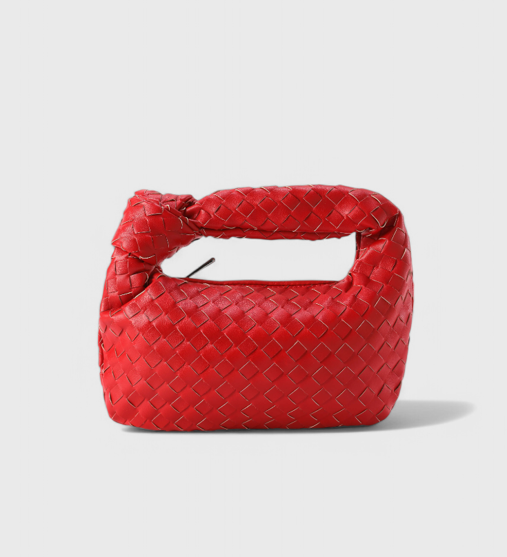 Sage Bolso Satchel Mini Trenzado