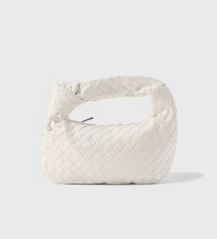 Sage Bolso Satchel Mini Trenzado