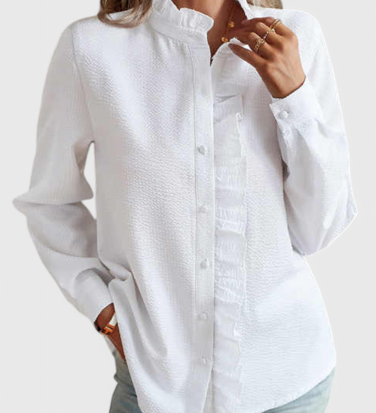 Lily Blusa de Declaración Rebelde